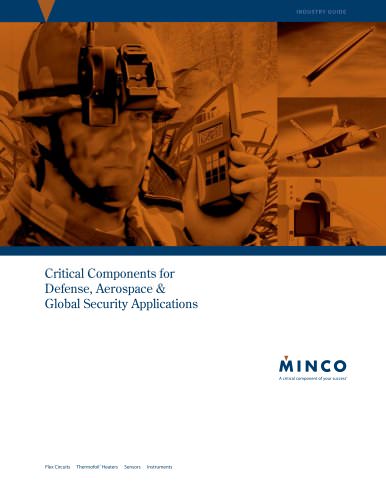 Minco Defense and Aerospace Industry Guide