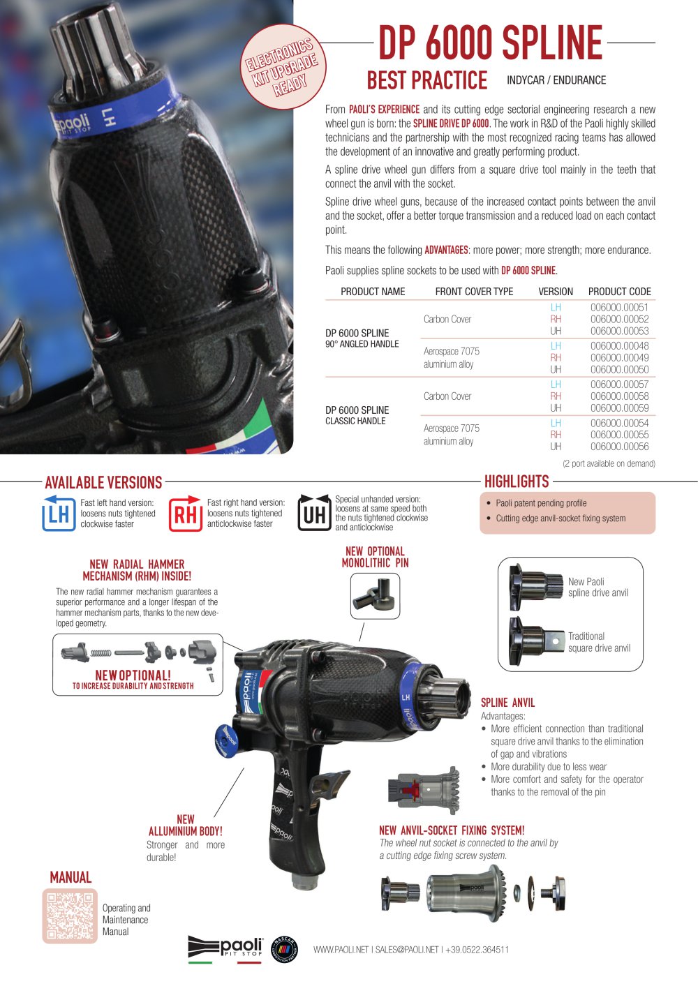 DP 6000 SPLINE - Paoli
