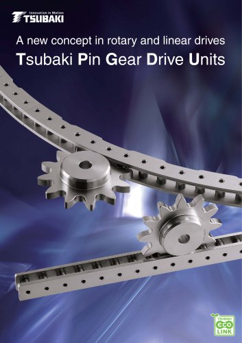 Tsubaki Pin Gear Drive Units