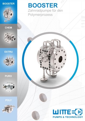 BOOSTER Zahnradpumpe fur den Polymerprozess