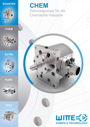 CHEM Zahnradpumpe für die chemische Industrie
