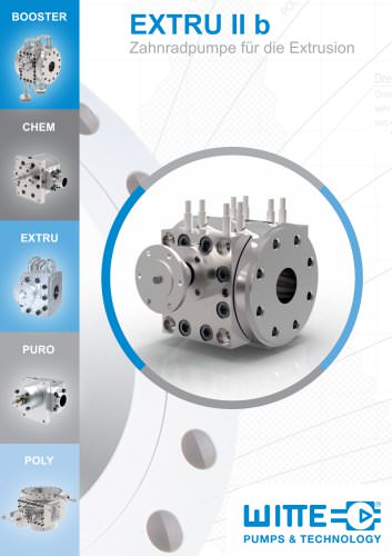 EXTRU II Zahnradpumpe für die Extrusion