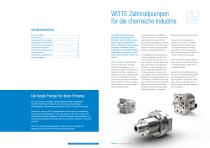 Portfolio Chemiepumpen WITTE - 2