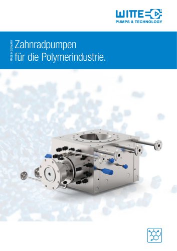 Portfolio Zahnradpumpen für den Polymerprozess