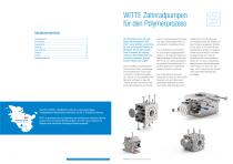 Portfolio Zahnradpumpen für den Polymerprozess - 2