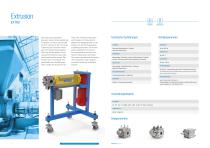 Portfolio Zahnradpumpen für den Polymerprozess - 8