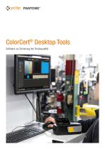 ColorCert Desktop Tools Brochure - DE