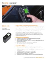 MA-5 QC Multi-Angle Spectrophotometer for Automotive Brochure - EN