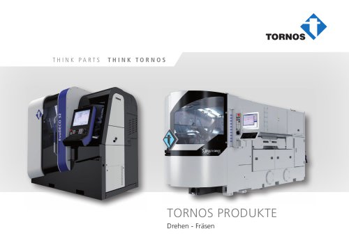 TORNOS PRODUKTE Drehen - Fräsen