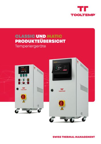 Temperierger&auml;te &Uuml;bersicht