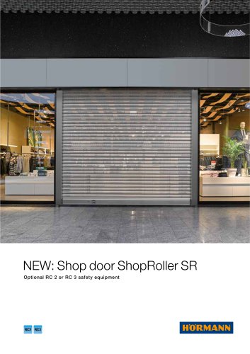 NEW: Shop door ShopRoller SR