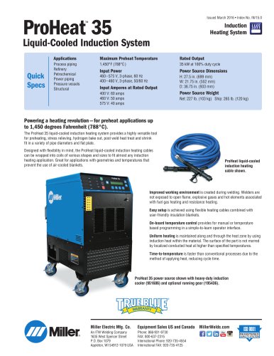 ProHeat™ 35 Liquid-Cooled Induction System