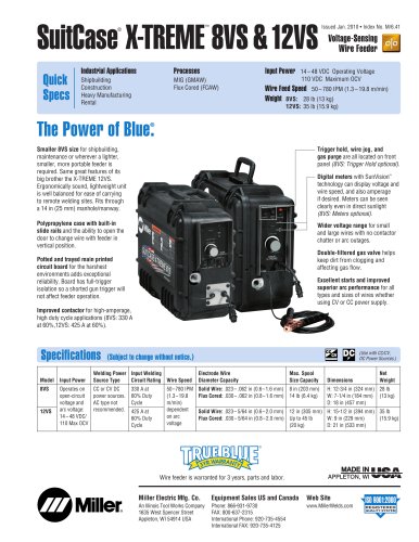 SuitCase® X-TREME? 8VS & 12VS