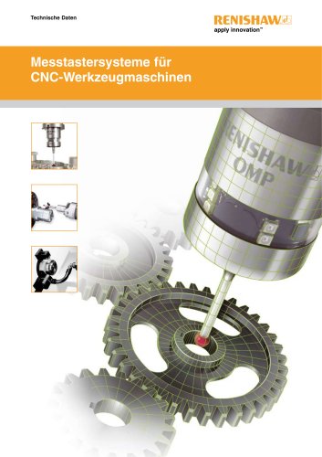 Messtastersysteme für CNC-Werkzeugmaschinen