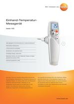 Einhand-Temperatur-Messgerät - testo 105 - 1