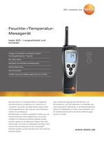 Feuchte-/Temperatur-Messgerät - 1