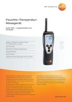 Feuchte-/Temperatur-Messgerät - testo 625