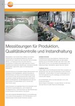 Messlösungen für Produktion, Qualitätskontrolle und Instandhaltung - 2