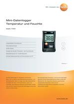 Mini-Datenlogger Termepartur und Feuchte - testo 174H