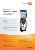 Temperatur-Messgerät (3-Kanal) - testo 735 - 1