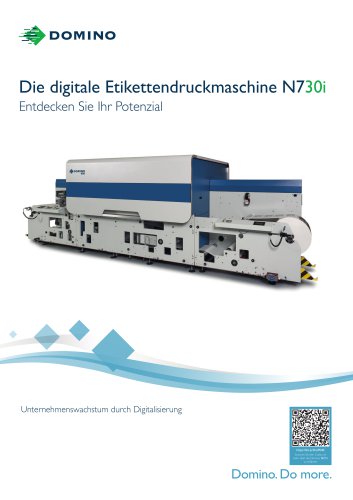 Die digitale Etikettendruckmaschine N730i