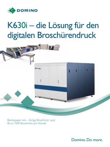 K630i – die Lösung für den digitalen Broschürendruck