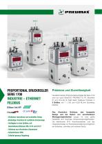 PROPORTIONAL DRUCKREGLER SERIE 1700 INDUSTRIE – ETHERNET FELDBUS