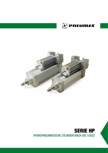 SERIE HP HYDROPNEUMATISCHE ZYLINDER NACH ISO 15552