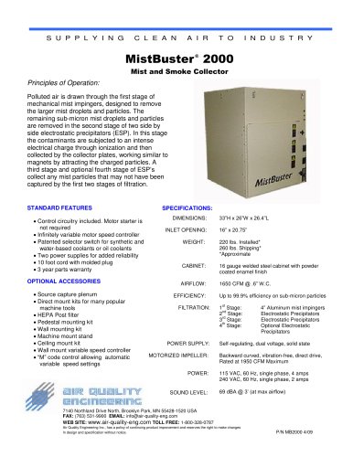 MistBuster® 2000