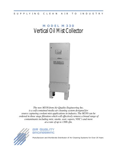 Vertical Oil Mist Collector M330