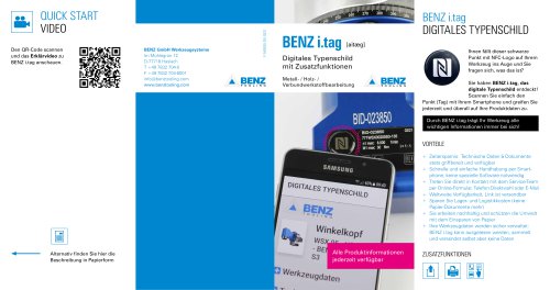 BENZ i.tag - das digitale Typenschild