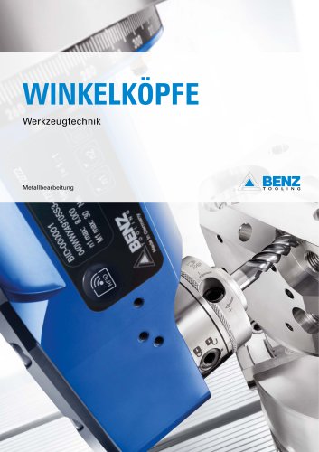 BENZ Tooling Winkelk&ouml;pfe Metallbearbeitung
