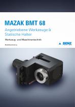 MAZAK BMT 68: Angetriebene Werkzeuge und Statische Halter-1