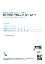 MAZAK BMT 68: Angetriebene Werkzeuge und Statische Halter-3