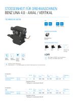Produktdatenblatt: Stoßeinheit BENZ LINA 4.0 AXIAL VERTIKAL für Drehzentren-1
