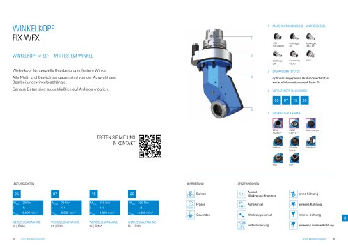 Produktdatenblatt: Winkelkopf mit festem Winkel BENZ FIX WFX