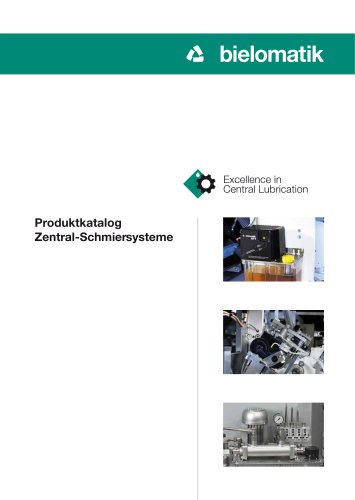 Produktkatalog Zentral-Schmiersysteme