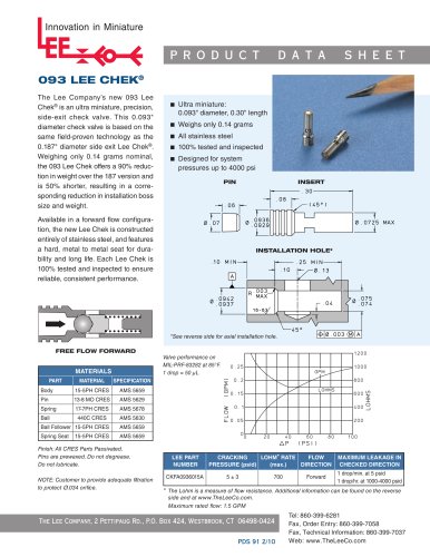 093 LEE CHEK®