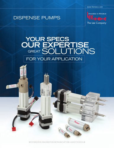 Dispense Pump Brochure