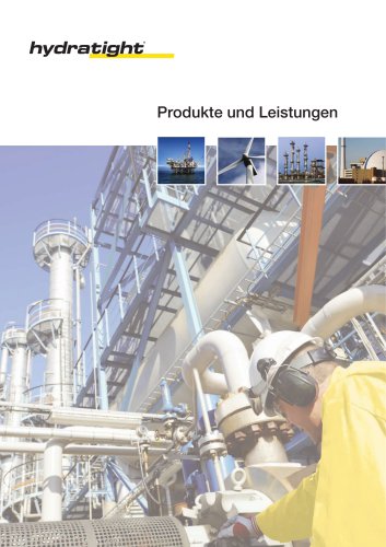 Broschüre Produkte und Dienstleistungen