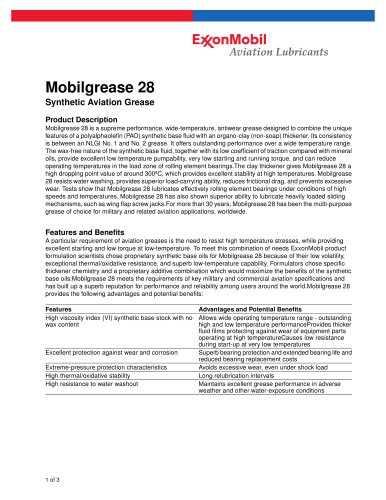 Mobil Grease 28 