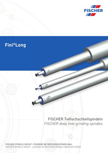 FISCHER Tieflochschleifspindeln