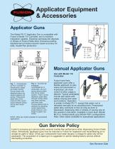 Applicator Equipment & accessories