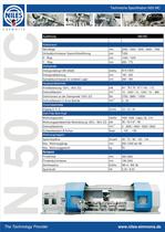 CNC-Bearbeitungszentren der C-Baureihe N 50 MC