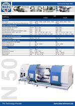 CNC-Drehmaschinen der N-Baureihe N 50