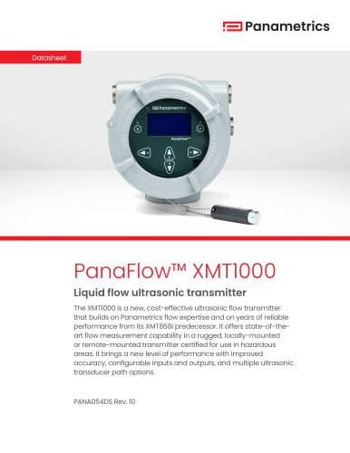 PanaFlow&trade; XMT1000