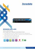 3onedata | IES5028G-8GC-4GS | Rackmount | Managed | 24 ports Industrial Gigabit Ethernet Switch with 4 Gigabit SFP sockets