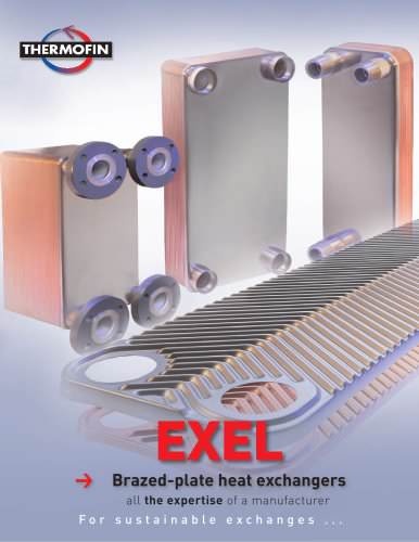 EXEL Brazed-plate heat exchangers