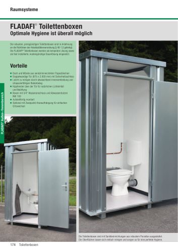 FLADAFI Toilettenboxen