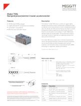 Endevco® model 7284 piezoresistive triaxial accelerometer